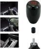 Lunsom Small Shift Knob Metal Shift Lever 5 Speed Car Shift Knob Short Fit for Automatic and Manual Car (Black)