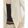 Langzi Notch Lapel Smart Casual Blazer