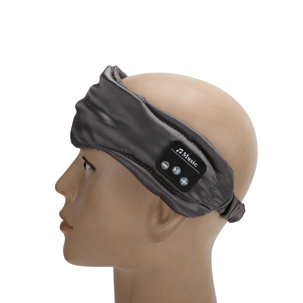 Silk   5.0 Wireless Eye Mask     Music   Eye Mask for Listening To Songs and Calls(Black )