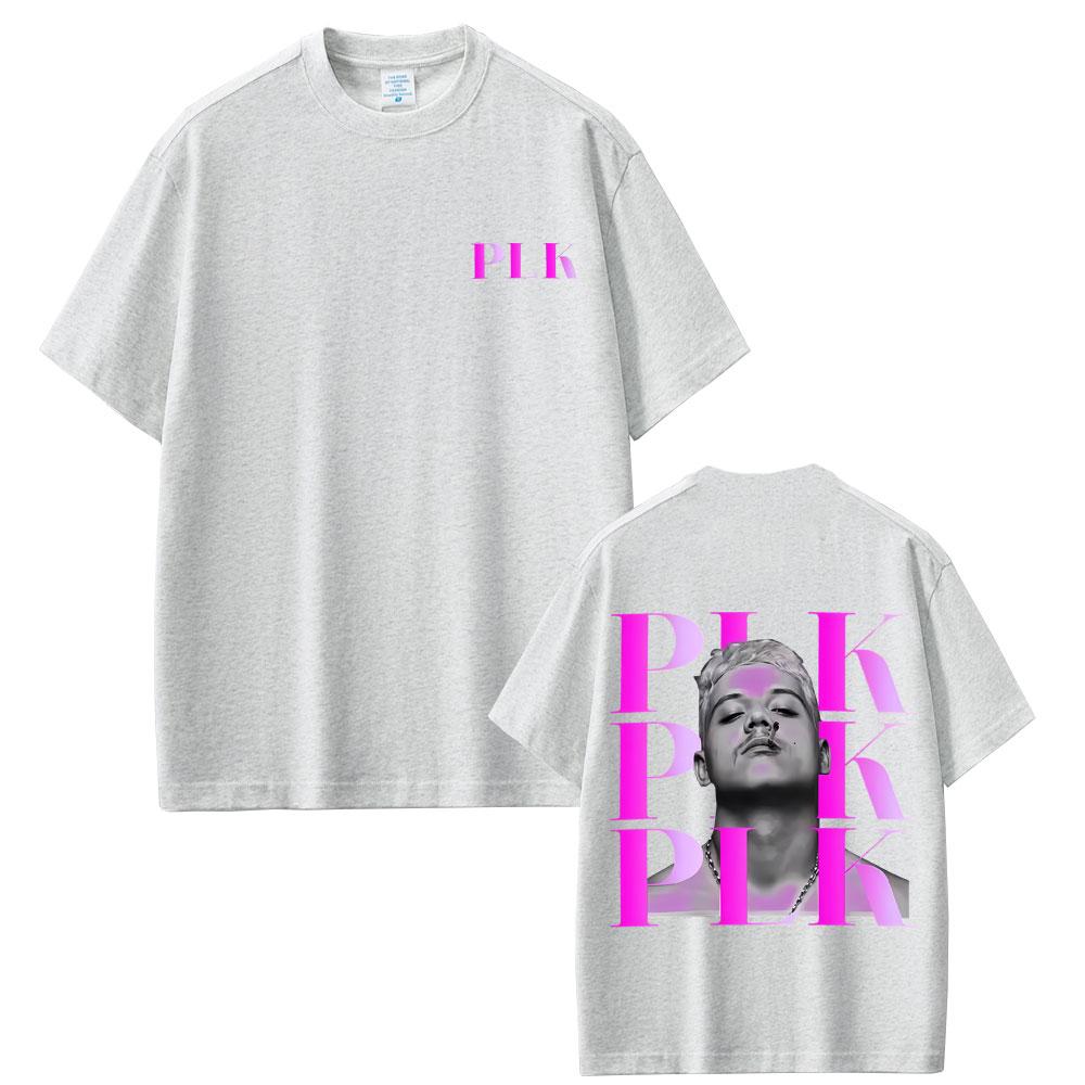 

Rapper Plk Face Graphic Tshirt Unisex Women Fashion Pop Music Streetwear Unisexs Casual Cotton T Shirts Unisex Vintage Hip Hop Tees 3XL