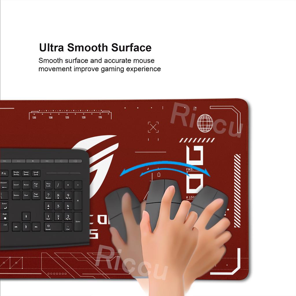 HD ASUS Game Rug Extended Aesthetics Mouse Pad Design ROG Minimalist Computer Gamer Nonslip Keyboard Lockedge Office Accessories