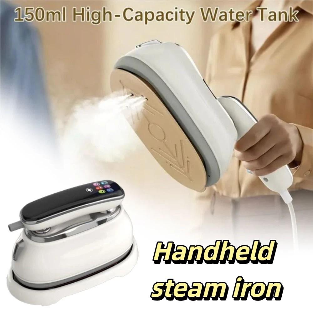 Handheld Steam Iron Portable Travel Steamer Iron 2-In-1 Steamer  For Clothes