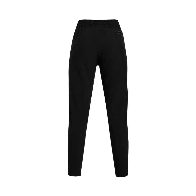 Under Armour Unstoppable Relaxed Fit Comfortable Knit Sports Pants Women bottoms Black 1389303-001