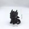 Dragon Baby Sculpture, 3D Printed Dragon Cub Statue, Dragon Decorative Ornament, Multifunctional Desktop Decoration