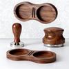 51/53/58MM Walnut Wood Coffee Filter Tamper Holder Coffee Tamper Station Stand Universal Espresso Tamper Filter Screen Holder