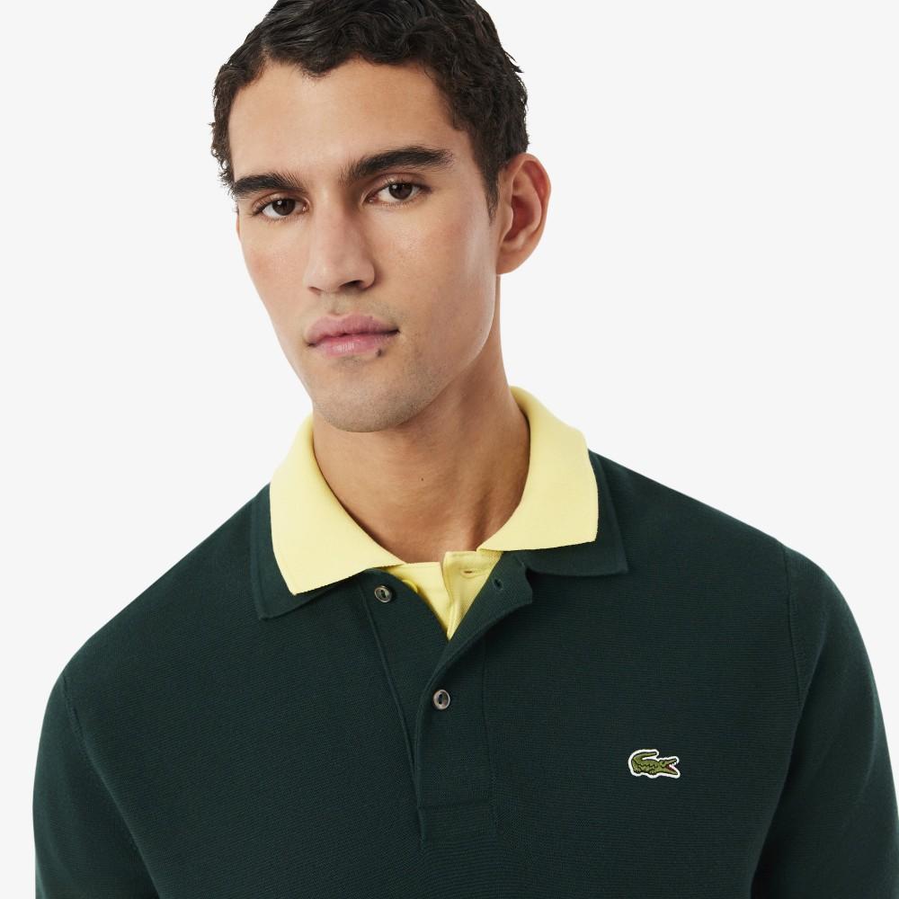 Lacoste Men's Links Links Short-Sleeve Polo Sweater AH1043-56GAFK