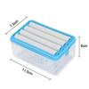 Hand Free Roller Type Scrubbing Soap Box Creative Foaming Double Layer Soap Holder Household Bathroom Multifunctional Soap Box