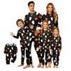 Halloween Family Matching Pajama Set with Long Sleeve Top and Pants for Parents and Kids