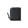 Toleur  Mini Zipper Wallet, Cow Leather, Black, Women's, Genuine Leather, Mini Wallet, Simple, 12029-BK