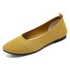 Women's summer shoes, shallow-mouth flat casual shoes, French style soft sole non-fatiguing single shoes.