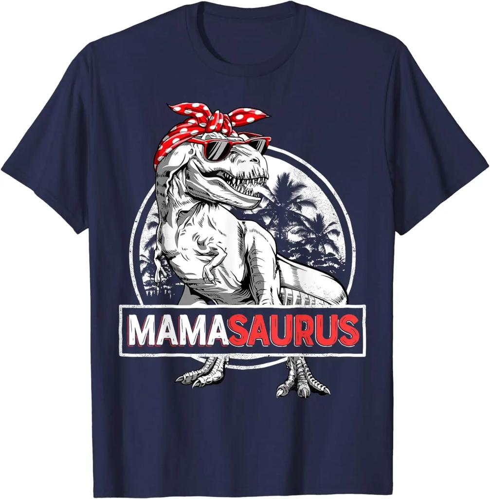 Mamasaurus T Rex Dinosaur Funny Mama Saurus Mother's Family T-Shirt