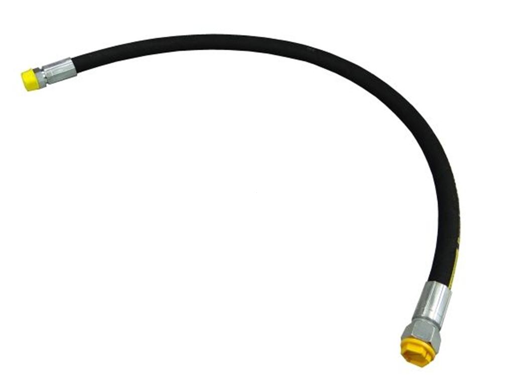 Hydraulic hose 160 bar thread M22x1.5 straight -1500mm DN12-1SN (AB-13-1500; P11P21) 16MPa Waryński