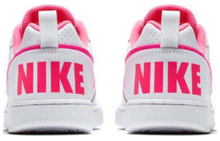 Nike Court Borough Low White Pink Blast GS 845104-100