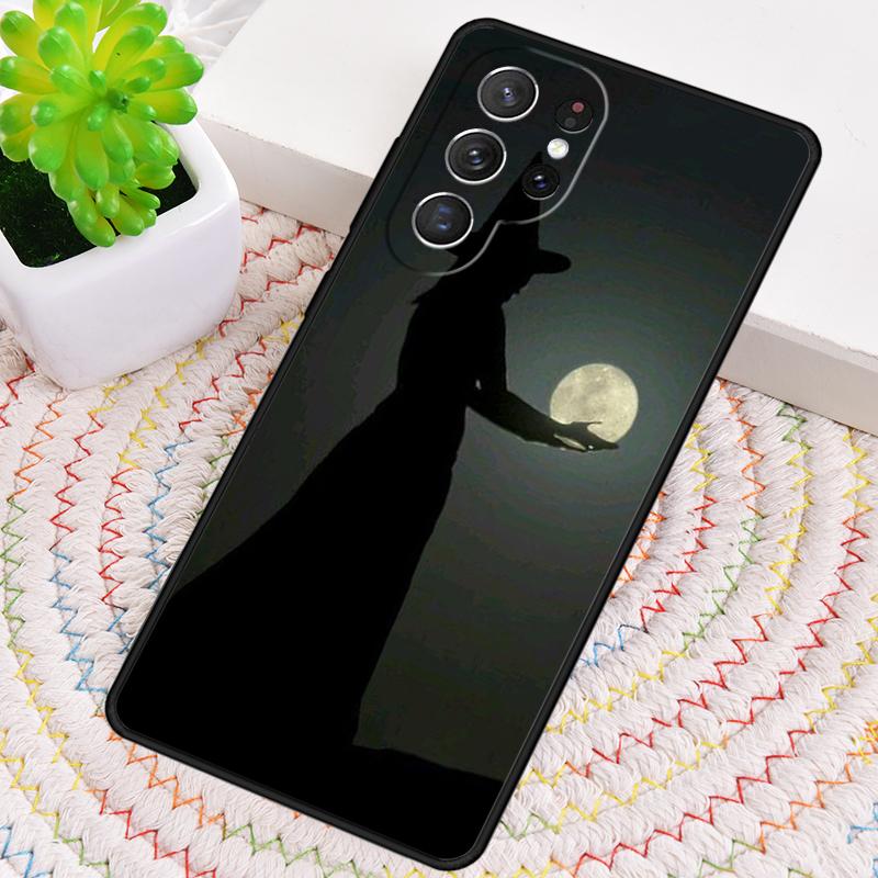 Halloween Moon Witch Horror soft Silicone Phone Case For Samsung Galaxy note 10 pro S26 S25 S24 S23 S22 S21 Plus Ultra Cover