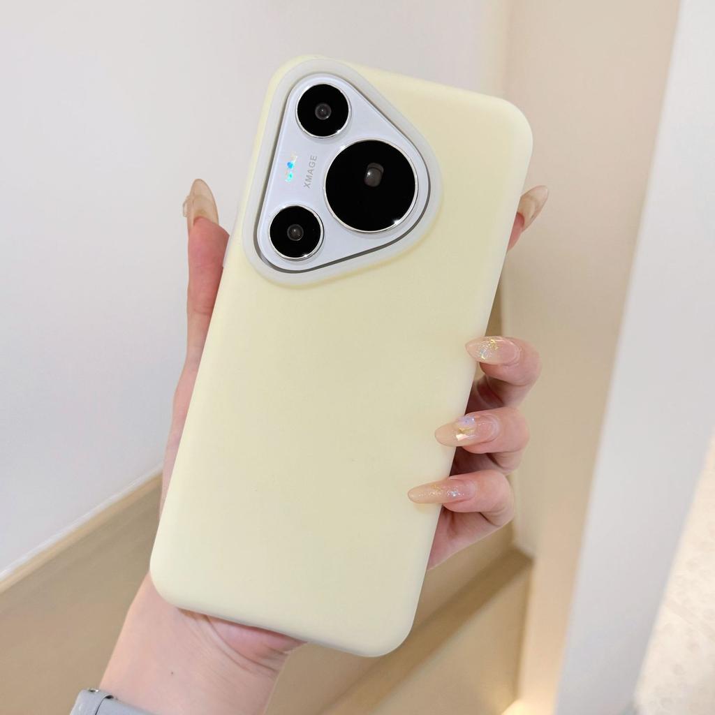 Jelly Suitable for vivoS19pro Liquid Silicone Mobile Phone Case OPPOReno12 Matte Solid Color X100 Ultra-thin Case