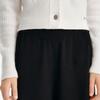 Karl Lagerfeld Outdoor Commuting Party Lightweight V-Neck Single-Breasted Solid Color Sweater Women Sweater White 246L2038