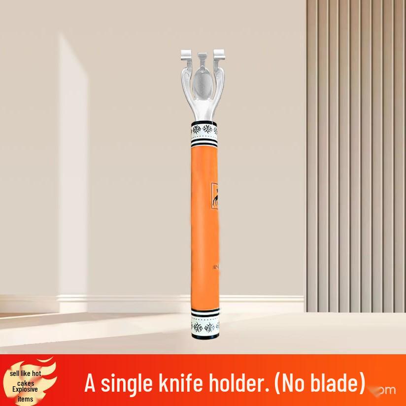 6-Layer Precision Manual Razor for Cross-Border Shaving - Beard Shaver with 6 Blades