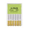 High Quality Dental H- Files Stainless Steel Hand Use Root Canal H File Endodontic Treatment File for Dentistry Instrument