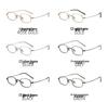 Women's Ultralight Small Oval Titanium Eyeglass Frames for High Prescription