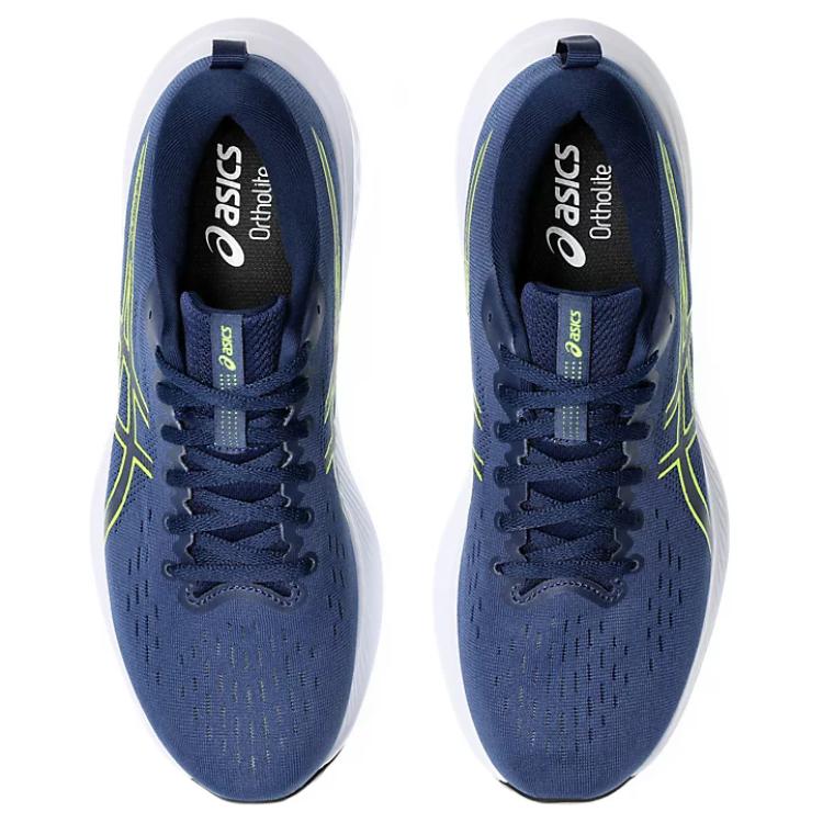 Asics Gel-Excite 10 Blue Expanse Safety Yellow Men Sneakers 1011B600-404