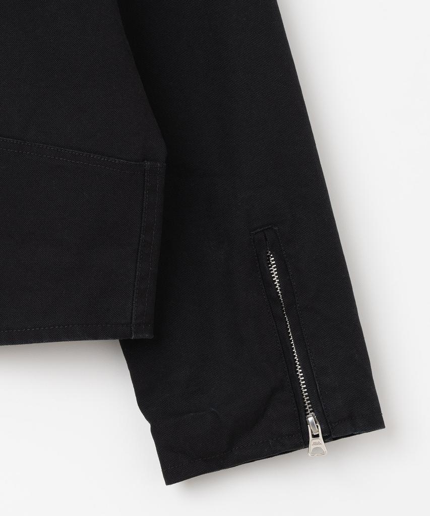 Millo Archive Vintage Cotton Cafe Racer Jacket [Washed Black]