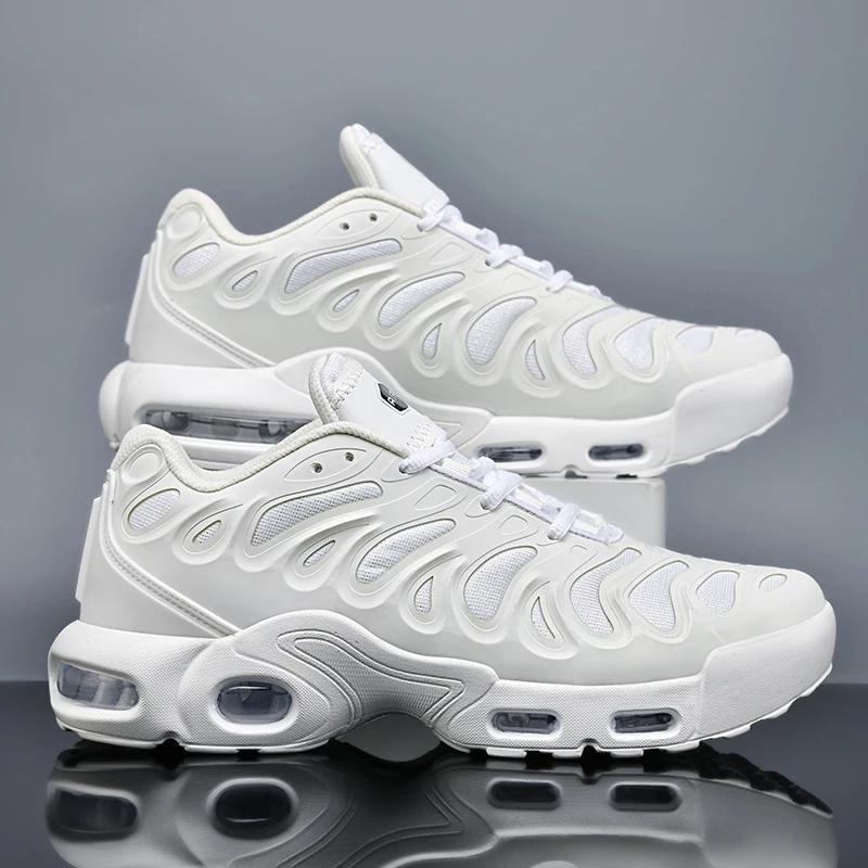 

Горячая Распродажа Кроссовки для Пары Модные Классические Кроссовки Для Фитнеса На Открытом Воздухе Дышащие Нескользящие Мужские Женские Кроссовки Для Бега По Бездорожью 40 белый