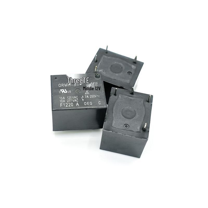 Genuine 15A TE Tyco Relay ORWH-SH-112DM1F, 4-pin, normally open, in stock.