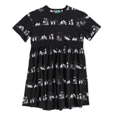 Womens/Ladies All-Over Print Smock Dress