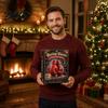 Festliche Saisonale Dekorationen Countdown mit 2026 24 Adventskalender Boxhandschuhe Tage Weihnachten 2D Feiertag
