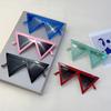 Triangle Shaped Sunglasses  New Fashion Candy Color Beach Holiday Shades Trendy Brand Design Cute Decor Sun Glasses