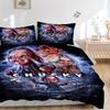Chucky'S Halloween Horror Print 3Pcs Bedding Setduvet Cover With 2 Bedropillowcase Home Birthday Gift