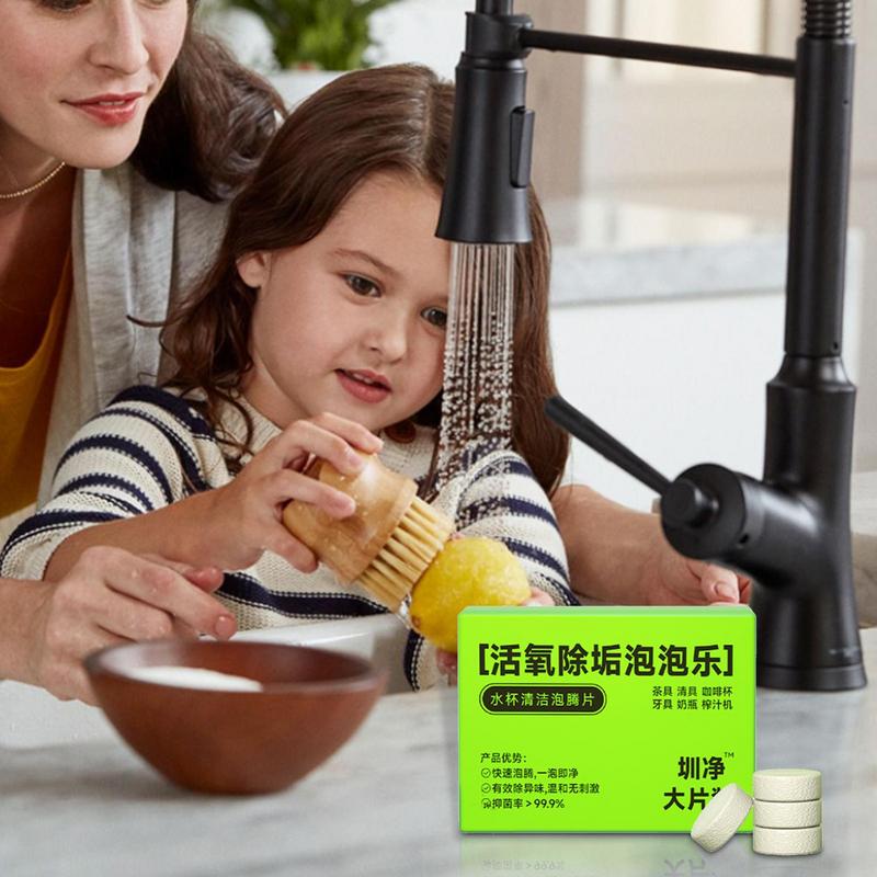 Coffee Grinder Cleaning Tablets Limescale Removal Tea Maker Cleaner Food Grade Cleaning Tablets Tea Kettle Cleaner Tablets
