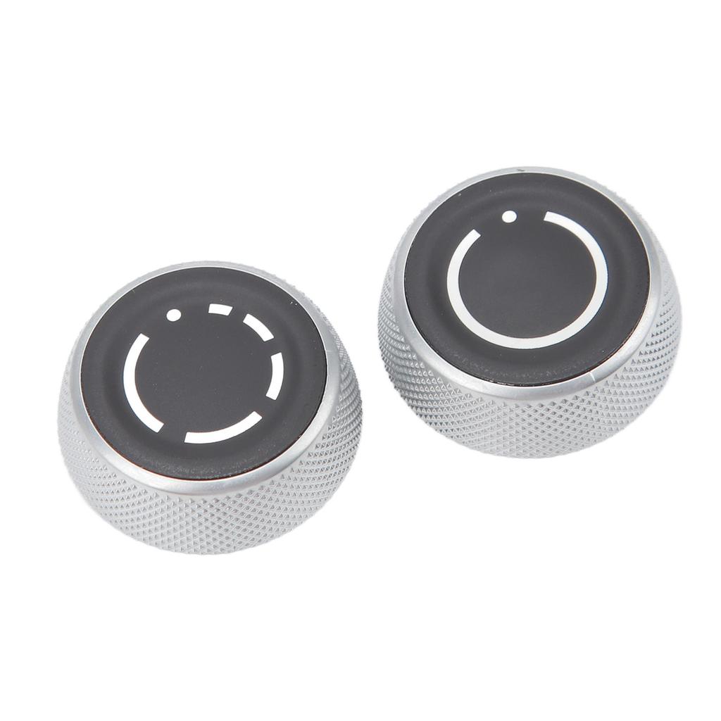 1Pair Radio Volume Control Knob Left Right Sensitive Durable Multimedia Volume Knob Caps Replacement for Boxster Cayman