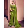 Beautiful Lahriya Printed Georgette Saree Indian Sari with Unstitched Blouse