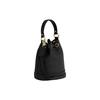 Coach Dempsey 15 Letter Logo Drawstring Bucket Bag Women Bags Black CN683-IMBLK