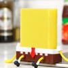 Cartoon Sponge Holder Cute Anime Kitchen Household Organizer Storage Utensils Drain Rack Soap Box Novel Home Accessories