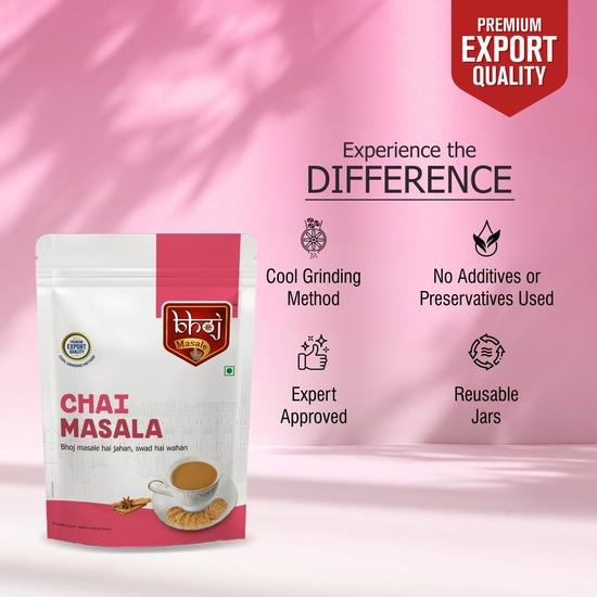 Bhoj Masale Chai Masala 200GM | Aromatic Tea Masala Powder with 100% Natural Ingredients