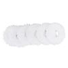 8PCS Snap Fit Mop Cloth Microfiber+Plastic Mop Pads Replacement for Dreame W10 /W10 Pro Mopping