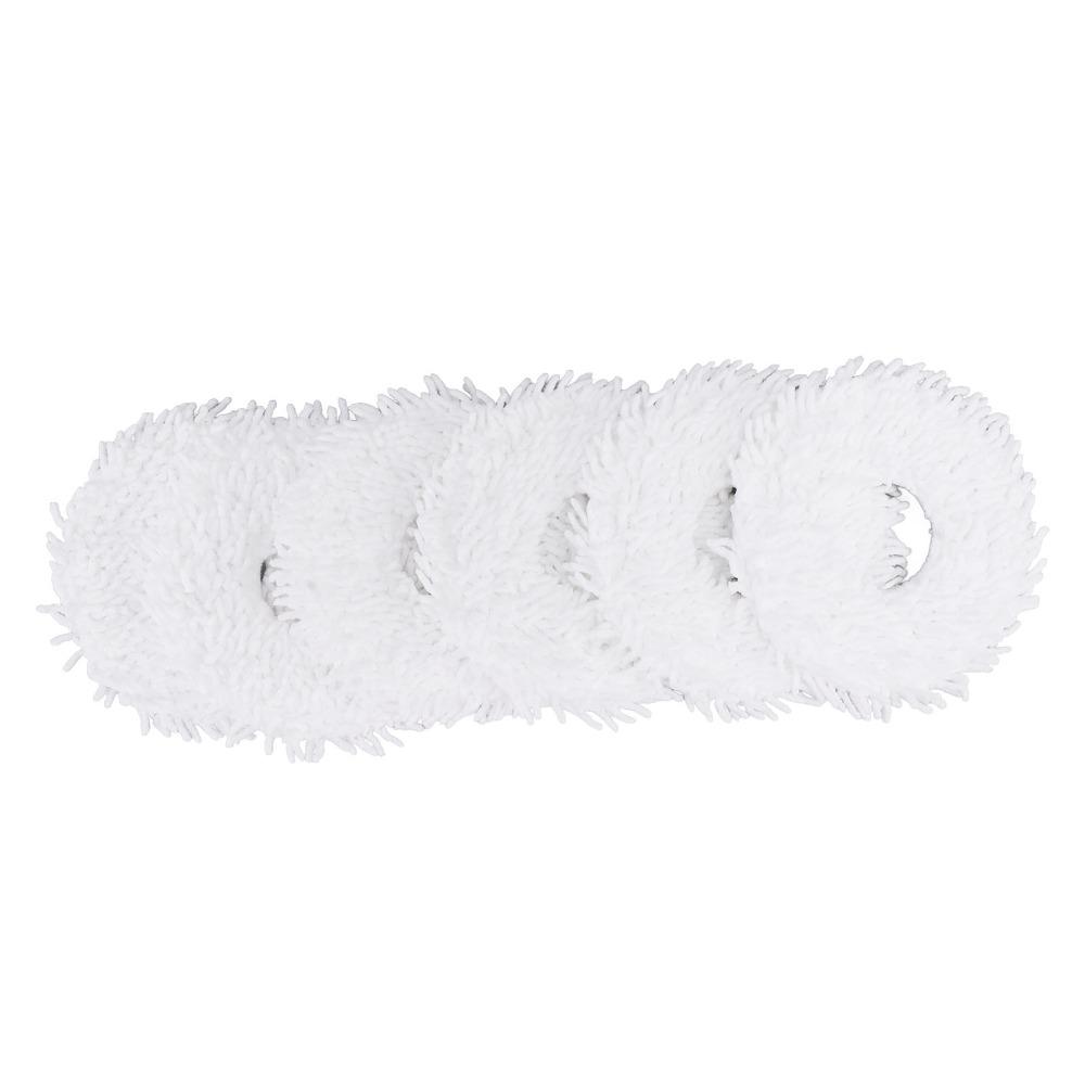 8PCS Snap Fit Mop Cloth Microfiber+Plastic Mop Pads Replacement for Dreame W10 /W10 Pro Mopping