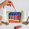 Unisex Adult Makeup Bag Hypoallergenic Mini Cosmetic Pouch Multifunctional Tote Bag Polyester Shopping Bag Casual Handbag