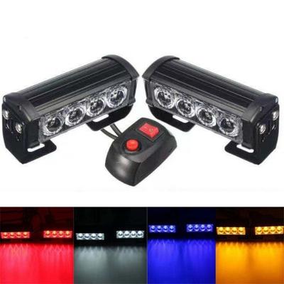 12v-24v 8w Car Led Warning Strobe Light Auto Daytime Running Emergency Light For Car Suv Truck
