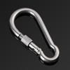 Spring Buckle 304 Stainless Steel Camping Equipment Safety Hook Lock Ring Carabiner Travel Kit