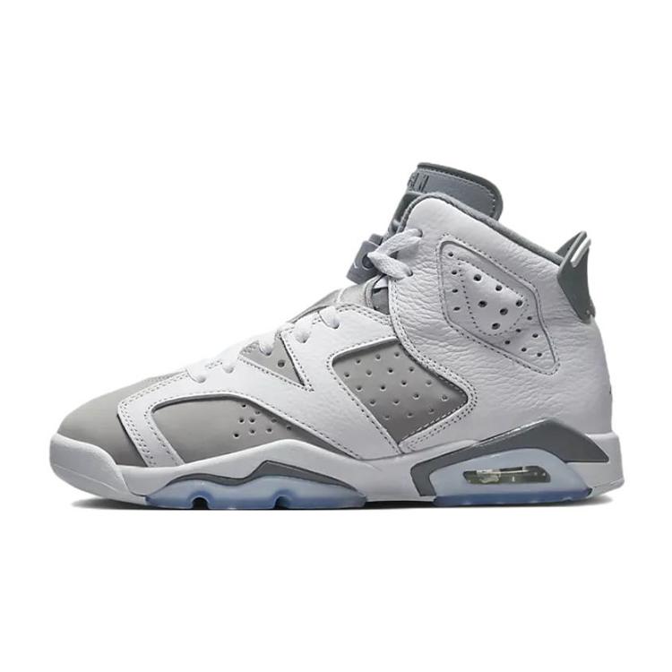 Jordan 6 Retro Cool Grey GS 384665-100 37.5