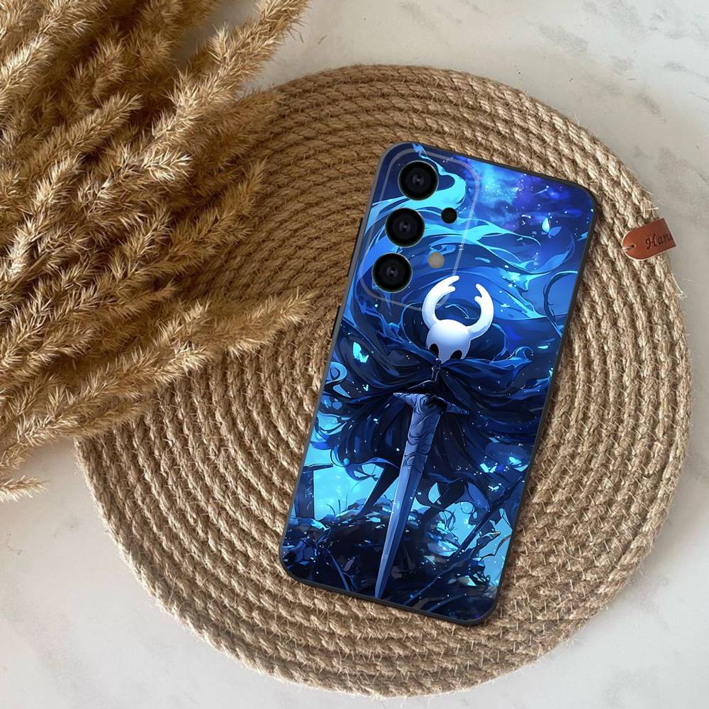 H-Hollow K-Knight Silksong Phone Case For Samsung S25,S24,S21,S22,S23,S30,Ultra,S20,Plus,Fe,Lite,Note,10,9,5G Black Cover
