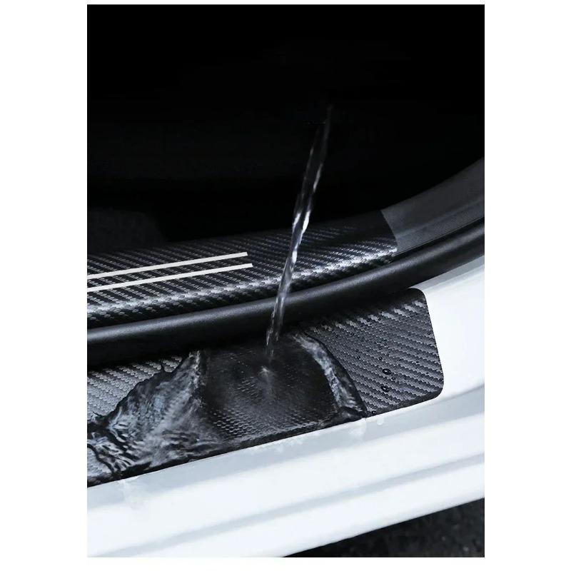 4pcs Car Stickers Car Trunk Door Sill Plate Rear Bumper Guard Protector Pad For Nissan Nismo Motorsport International OFF ROAD