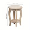 1/12 Scale Miniature Wooden Bonsai Stool Model Ornament - DIY Miniature Photography Props- Seasonal Decor - Perfect Gift