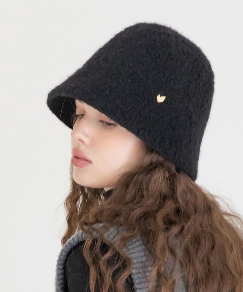Koipeu Wool Boucle Bucket Hat Cf093Ht133