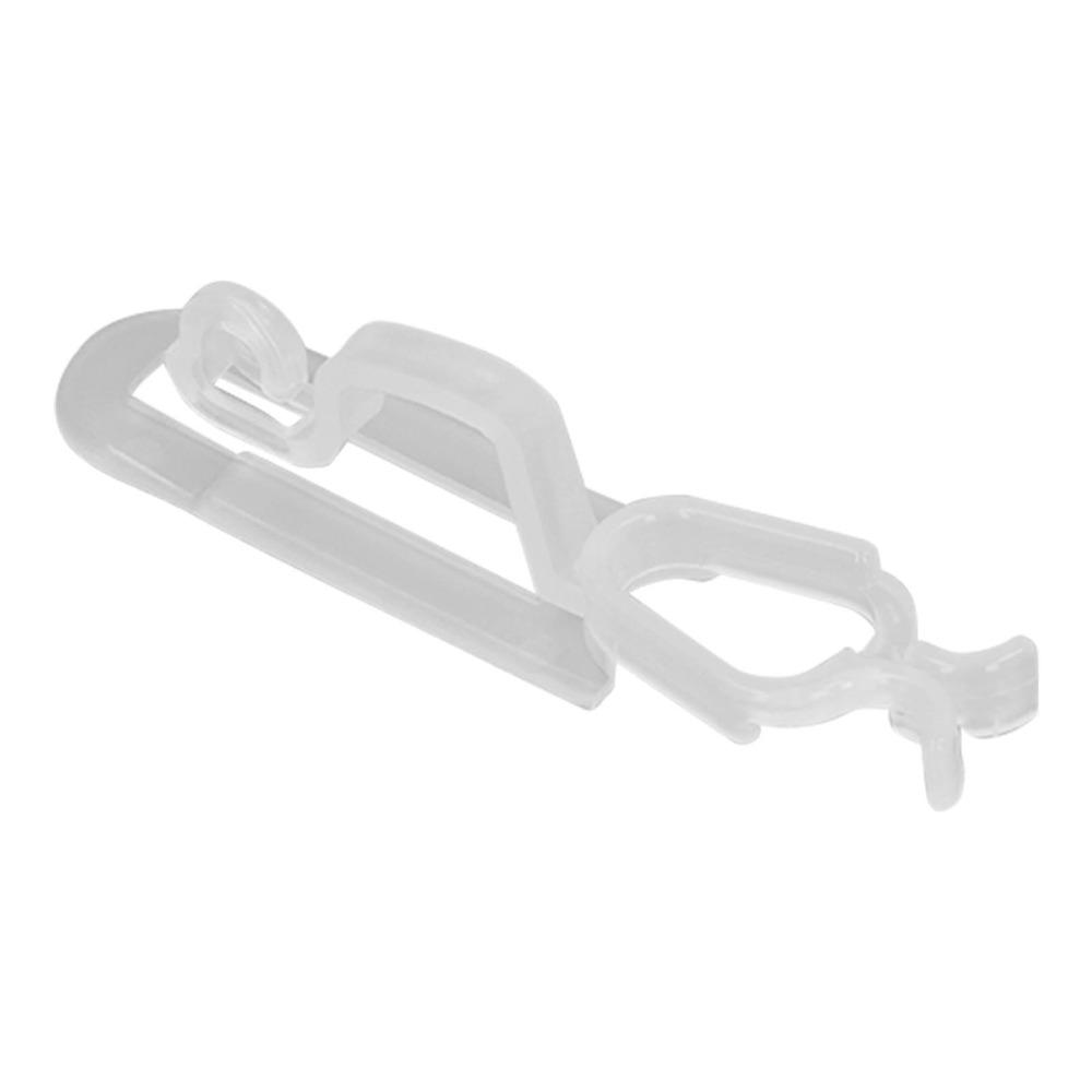 60Pcs Waterproof Roof Christmas Light Clips 1.8 X 2 X 8.5cm Outdoor Light Clips  Shingle Application