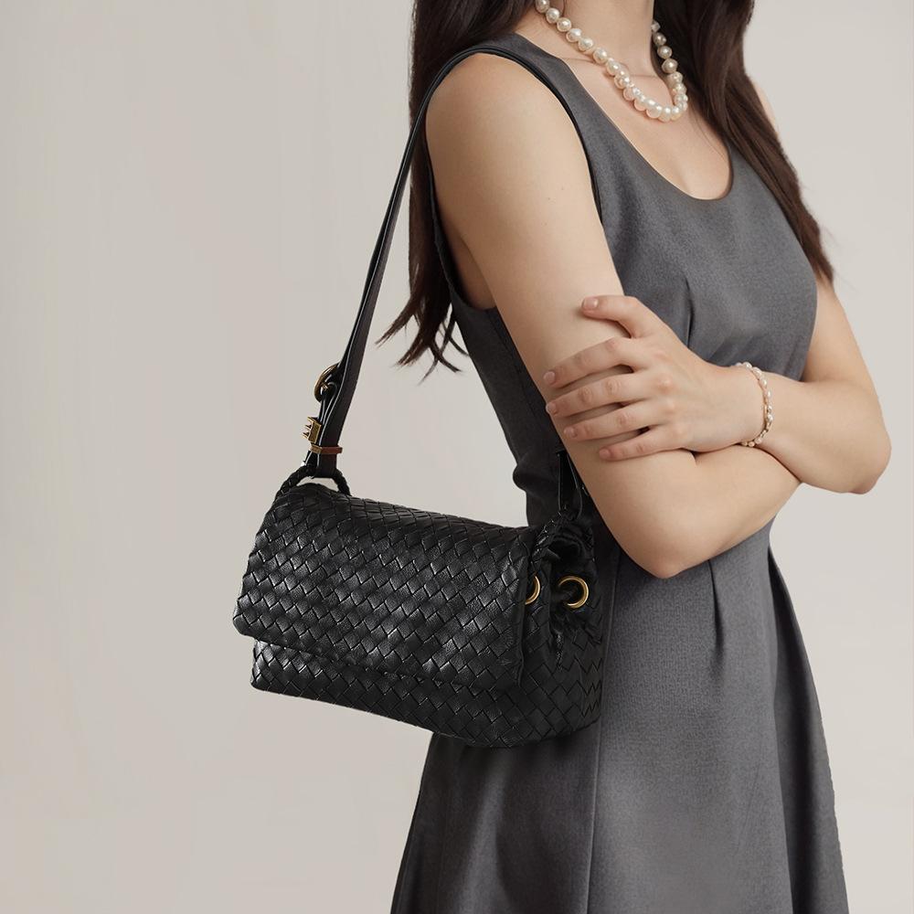 Bags for Autumn Women's Handmade Tote Bags for Autumn and Winter High-end Niche Handbags