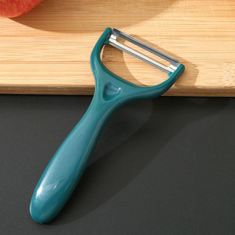 Descascador de vegetais de aço inoxidável, descascador de batatas multifuncional, fatiador de frutas e batatas, triturador de vegetais para acessórios de cozinha, utensílios de cozinha